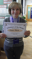 Gaenor Marsh Egypt Centre volunteer